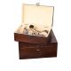 Antiwear Jewellery Wooden Box Packaging With Lock Leakproof Practical