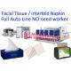 V Fold Hand Towel Machine With Auto Transfer To Paper Towel Packing Machine