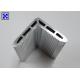 6063 - T5 Hollow Aluminum Angle Profile Natural Color For Solar Frame Panel