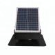 20w12v Solar Attic Vent  Fan with dc Brushless Motor and Battery operated