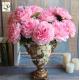 UVG FPN101 Dining table centerpieces pink artificial peony silk flower arrangements for party decoration