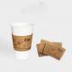 PAPER CUP SLEEVE, FOR COFFEE CUP, KRAFT CORRUGATED PAPER CUP SLEEVE