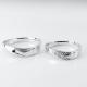 Romantic Memorable Gift ODM Personalized Couple Rings