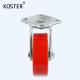 Industrial Wine Cart Metal Caster Wheels with Rust-Resistant Finish