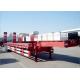 Multi axle trailers hydraulic dovetail trailers with large capacity