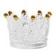 Creative Crystal Mini Crown Glass Candlestick Ashtray Personality Jewelry Storage Box Bar Ktv Aromatherapy Furnishings