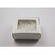 Mini Jewelry Lipstick Candy Foldable Gift Boxes Custom Cardboard Packaging White Gold Colored