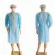 Professional Disposable Isolation Gowns Green Blue Customized