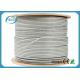 FTP Shielded Cat6 Internet Cable CCA Copper 23AWG For Telephone Communication
