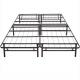 Steel Slat Anti-slip Bi-fold Platform Bed Base Foldable Metal Bed Frame with All Size