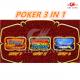 Poker 3 in 1 Video Slot Board  Casino Electronic Game Board With Vga Output