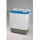 Blue Plastic Cover Full Size Twin Tub Washing Machine With Spin Dryer 214 Pcs