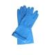 Unflocked Lining Blue Nitrile Glove For Chemical Handling 8mil