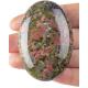 OEM ODM Unisex Gemstone Unakite Palm Stone For DIY Jewelry