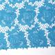 F50214 flower design embroidery nigerian guipure lace fabric for wedding dress/