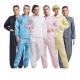 110g/sm Chemical plant Anti Static Garments Grid Polyester Lab Coat