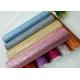 Shoes Bags Wallpaper Glitter Fabric Roll Knitted Backing Technics 0.6mm