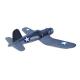Remote Control F4U Corsair Fighter Jet Model with 100cc Gas Engine and Realistic Design