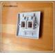 Dual port RJ45 Face Plate 2ports Network Face Avant For Networking system