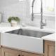 Durable Single Bowl Stainless Steel Farmhouse Sink 33 Inch With SS 304 Material