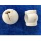 Less Leakage Ceramic Ball Valve Zirconia Zro2 / Ssic Silicon Carbide Csq