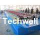 Steel Structure Floor Decking Panel Roll Forming Machine With PLC Control System