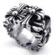 Tagor Jewelry Super Fashion 316L Stainless Steel Casting Ring PXR346