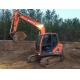 Used DX75 Hydraulic Crawler Excavator, Unpainted Second-Hand Doosan Excavator