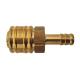 Systematic Click Quick Release Air Pressure Hose Coupler , Pneumatic Quick Release Coupling