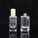 Square Transprent Clear Dropper Bottles Glass 10ml With White Cap 30ml
