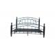 Weight Capacity 330lbs Metal Frame Double Bed With Vintage Headboard