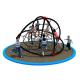 Preschool Rope Climbing Playground Equipment With Multiple Colors KP-PW032