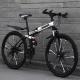 High Carbon Foldable Mountain Bike , 26 Inch Off Road Mountain Bike