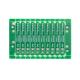 1.6mm Quick Turn Double Sided PCB FR4 Green Printed Circuit Board 1oz Finished