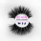 Customized Very Natural False Eyelashes 25MM Length With Packaging Box