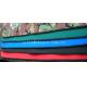 Good flexibility Red / green / black neoprene fabric Roll with polyester coating