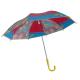 Plastic Handle Child Kids Clear Umbrella , Clear Foldable Umbrella For Promotion