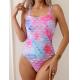 Medium Thickness Ladies One Piece Swimsuit With High Elasticity Sexy Colorful Durable