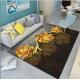 Beautiful Flowers Lotus Chrysanthemum Living Room Floor Carpet With Special Style