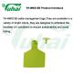 7.5x6 Livestock Ear Tag Polyurthene Ear Tag Without Laser Printed For Pig Identification