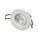 All In One Adjustable Dimmable LED Downlights 7W  3000k Interchangeable