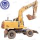 Komatsu PC150W 15 Ton Used Wheel Excavator Hydraulic Driving