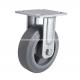 6mm Thickness 400kg Load Capacity Rigid TPE Caster 7008-56 for Industrial Machinery