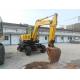                  Used Hyundai R60 Wheel Excavator, Hyundai R60-5 R60W-5 R60W-7 R60-7 R60-9 Mini Wheel Excavator on Sale             