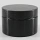4.06oz 120ml Black Plastic Cosmetic Jars For Ink Glue Packaging