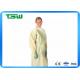 Colorful Disposable SBPP 115X137cm Nonwoven Isolation Gown