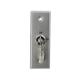 Narrow Size Keyed Electrical Switch , Durable On Off Key Switch Momentary