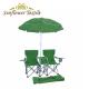 Small Outdoor Round Lightweight Camping Table Foldable Barbecue Table