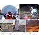 Huge Event Dome Tent White Color , 40m Giant Dome Tent 70-100km / H Wind Load