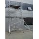Easy climbing Steel Ladder Frame Aluminium Alloy Scaffolding 6.2m